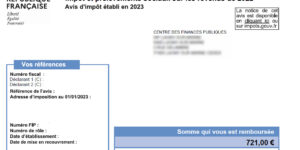 Avis imposition